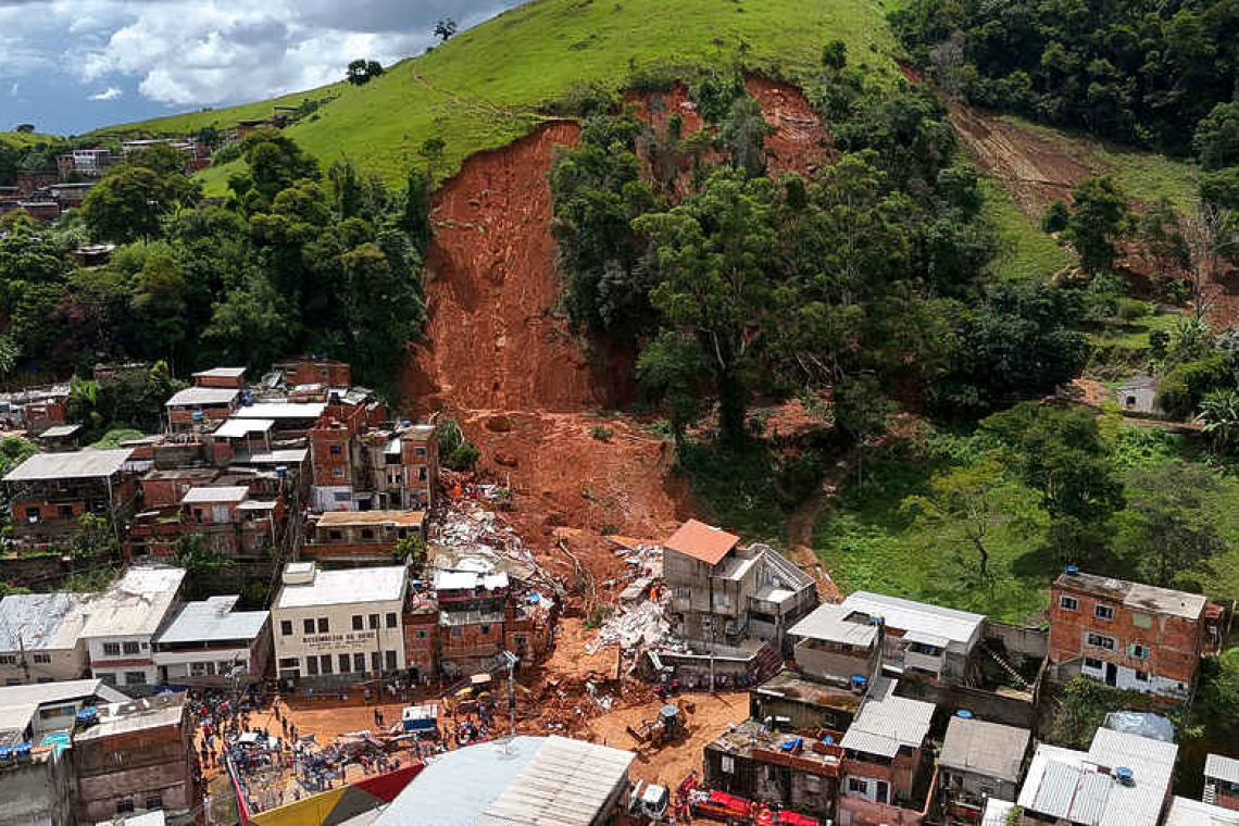 At least 30 dead after heavy rains  hit southeastern Brazil, 39 missing